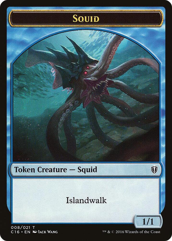 Soldier // Squid Double-Sided Token (Back)