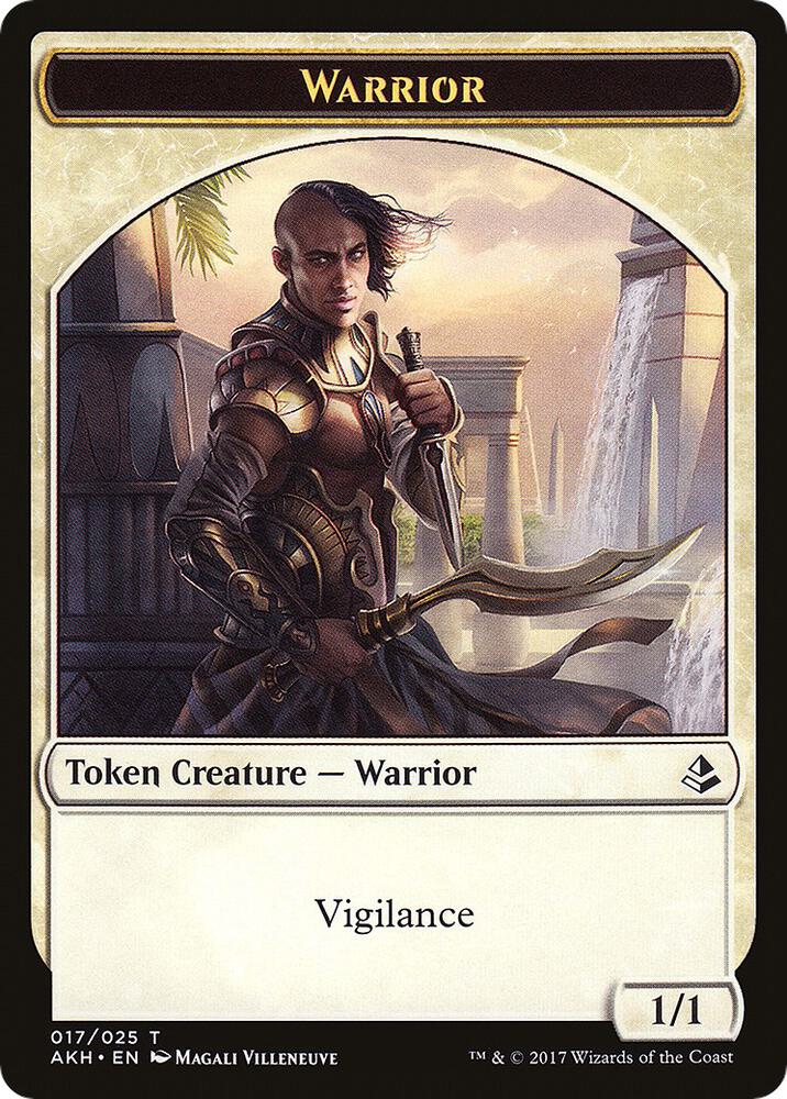 Heart-Piercer Manticore // Warrior Double-Sided Token (Back)