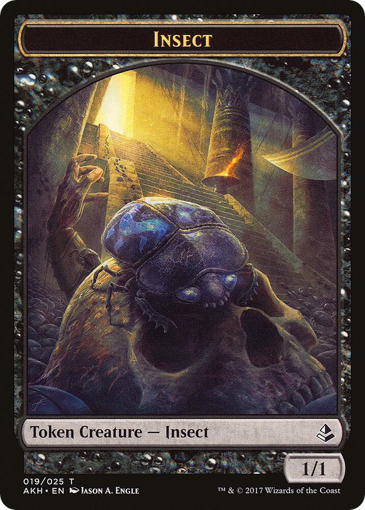 Labyrinth Guardian // Insect Double-Sided Token (Back)