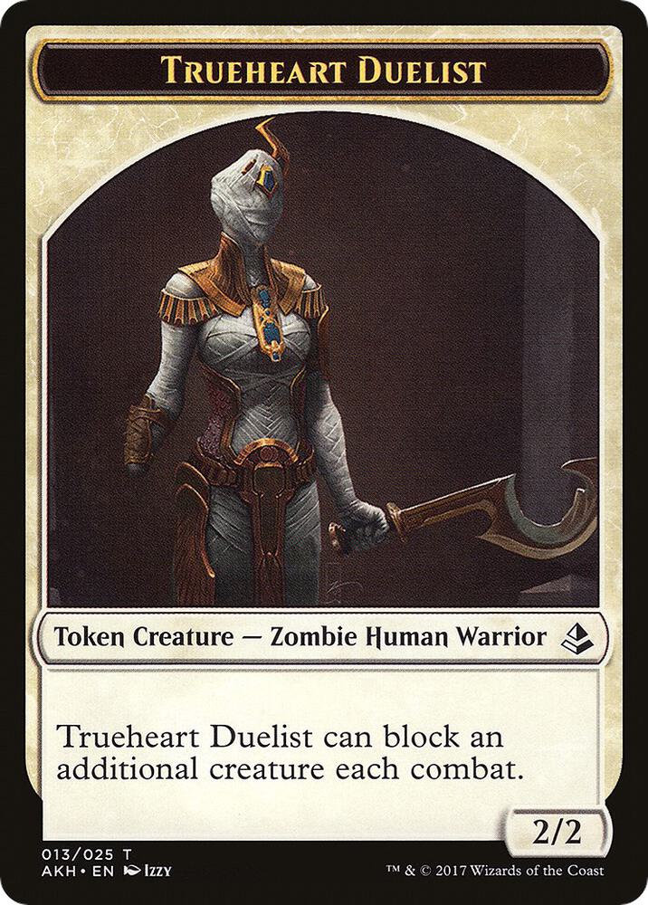 Zombie // Trueheart Duelist Token (Back)