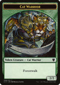 Cat Warrior // Rat Double-Sided Token