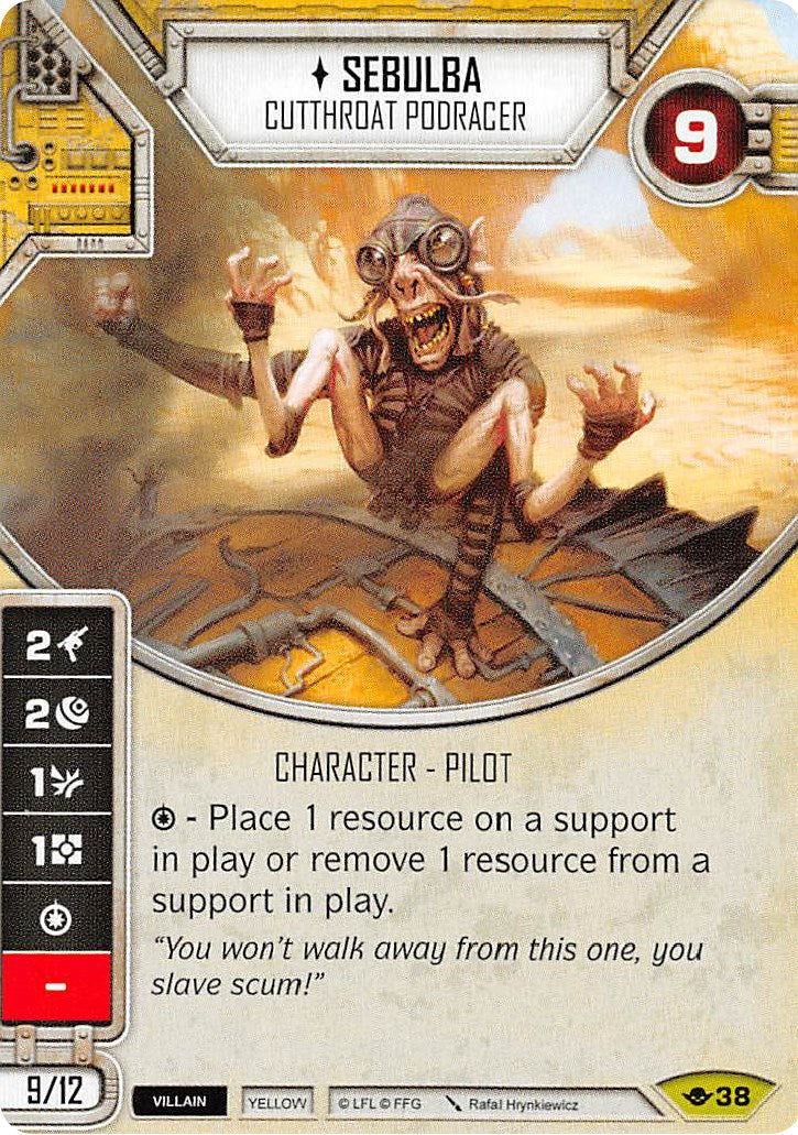 Sebulba - Cutthroat Podracer