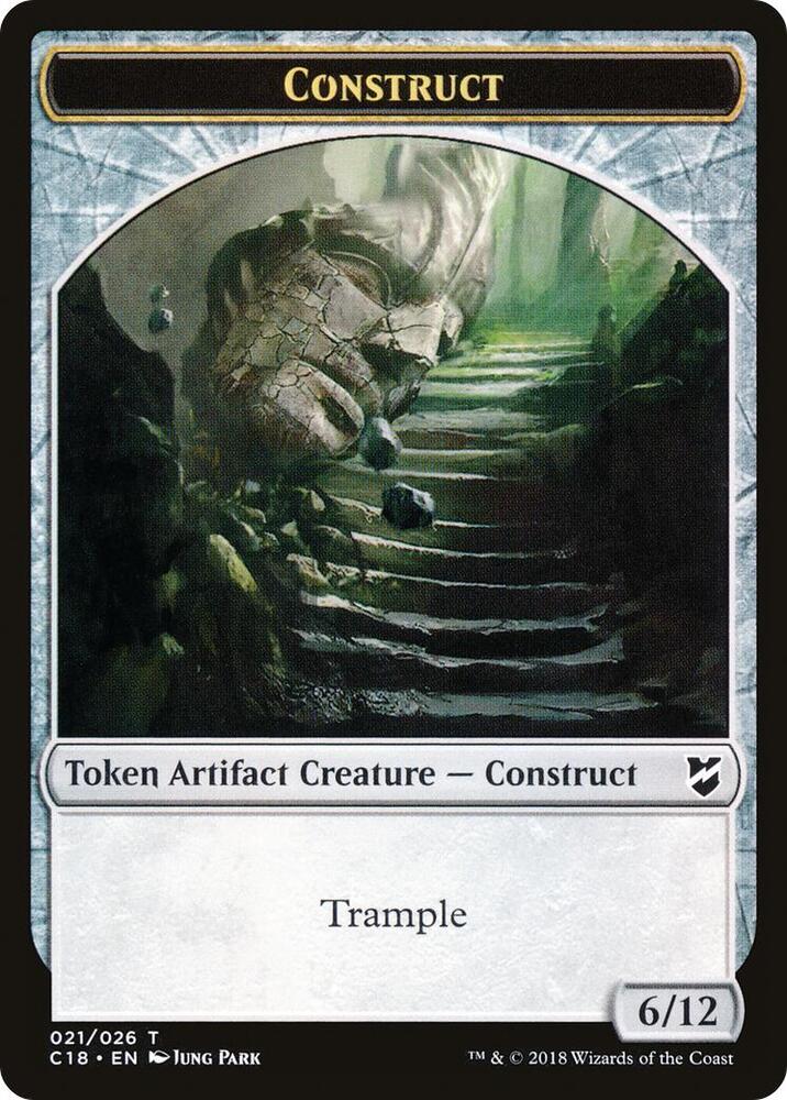 Clue // Construct (021) Double-Sided Token (Back)