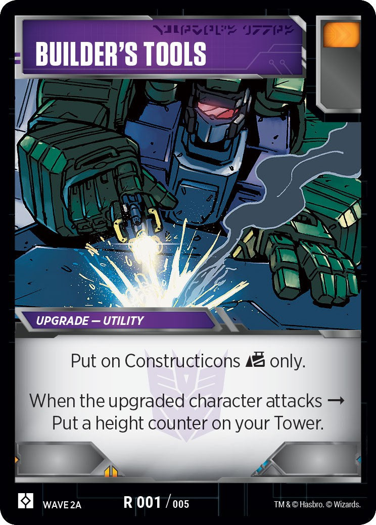 Builder's Tools (Wave 2A - Devastator)