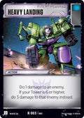 Heavy Landing (Wave 2A - Devastator)