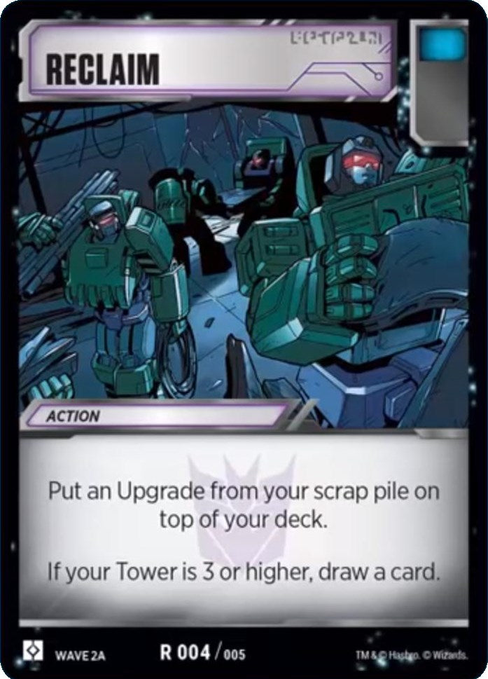 Reclaim (Wave 2A - Devastator)