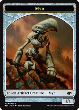 Bird // Myr Double-Sided Token (Back)