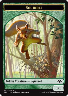 Bird // Squirrel Double-Sided Token (Back)