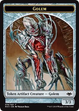 Elemental (008) // Golem Double-Sided Token (Back)