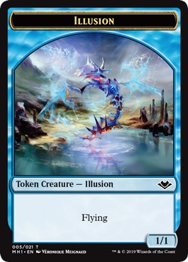 Illusion // Squirrel Double-Sided Token