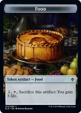 Rat // Food (015) Double-Sided Token (Back)