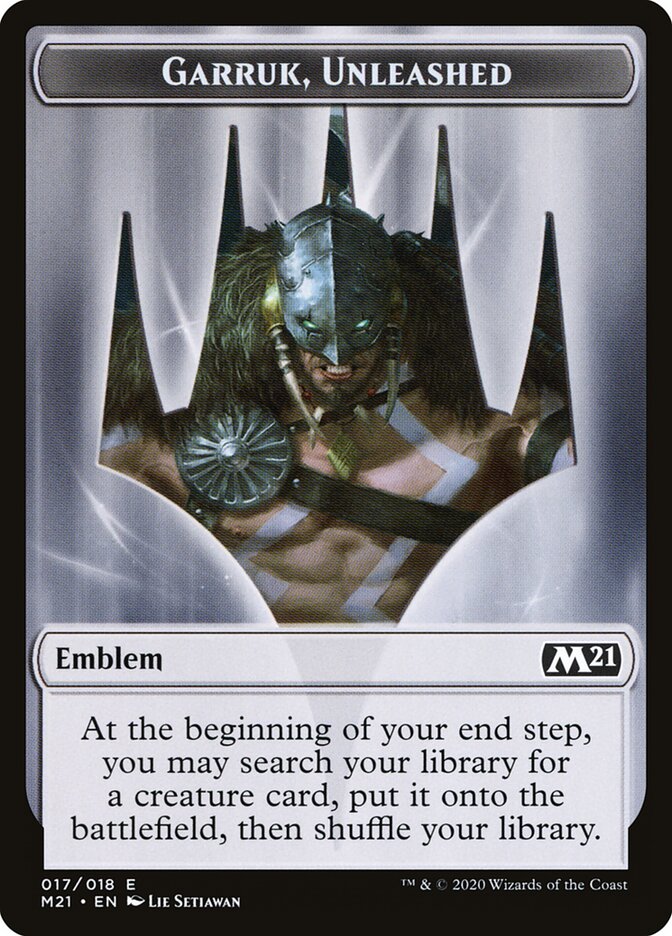 Emblem - Garruk, Unleashed