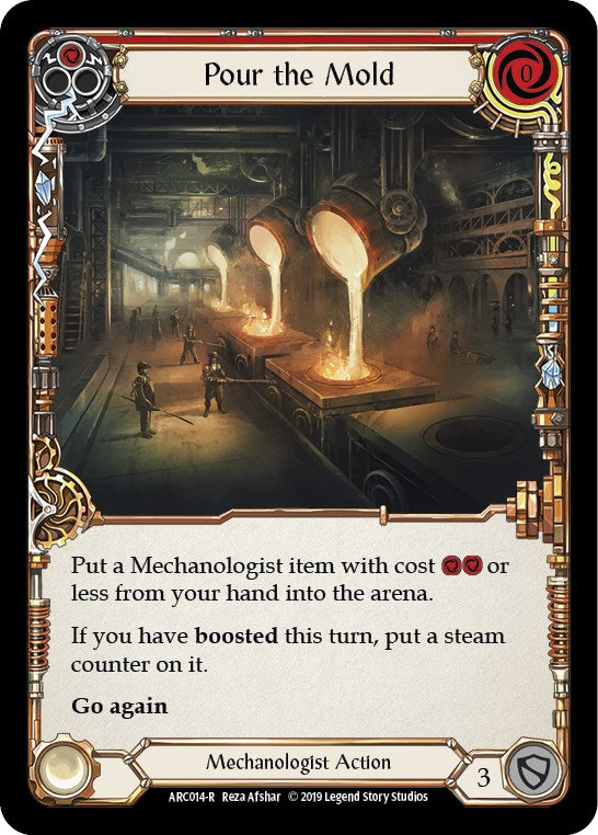 Pour the Mold (Red)