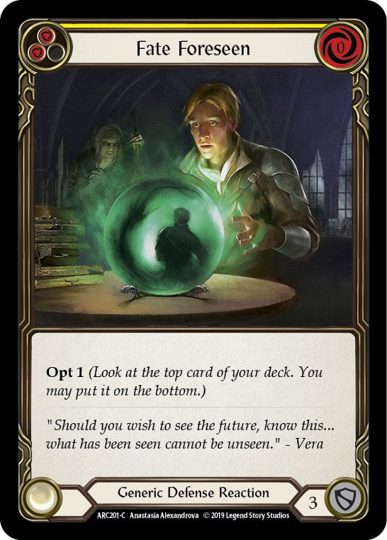 Fate Foreseen (Yellow)
