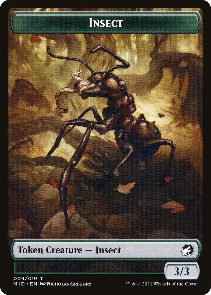 Human // Insect Double-Sided Token (Back)