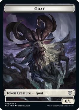 Zombie // Goat Double-Sided Token (Back)