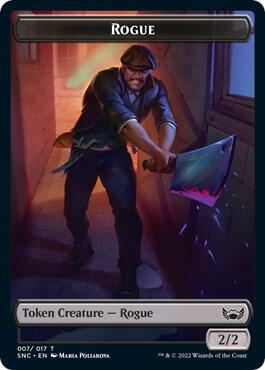 Elemental (032) // Rogue Double-Sided Token (Back)