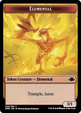 Elephant // Elemental Double-Sided Token (Back)