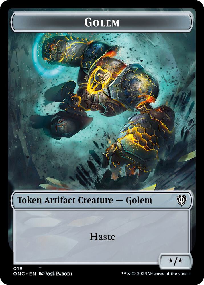 The Monarch // Golem Double-Sided Token (Back)