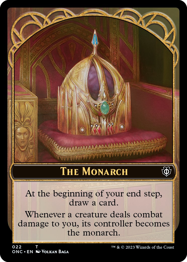 The Monarch // Golem Double-Sided Token