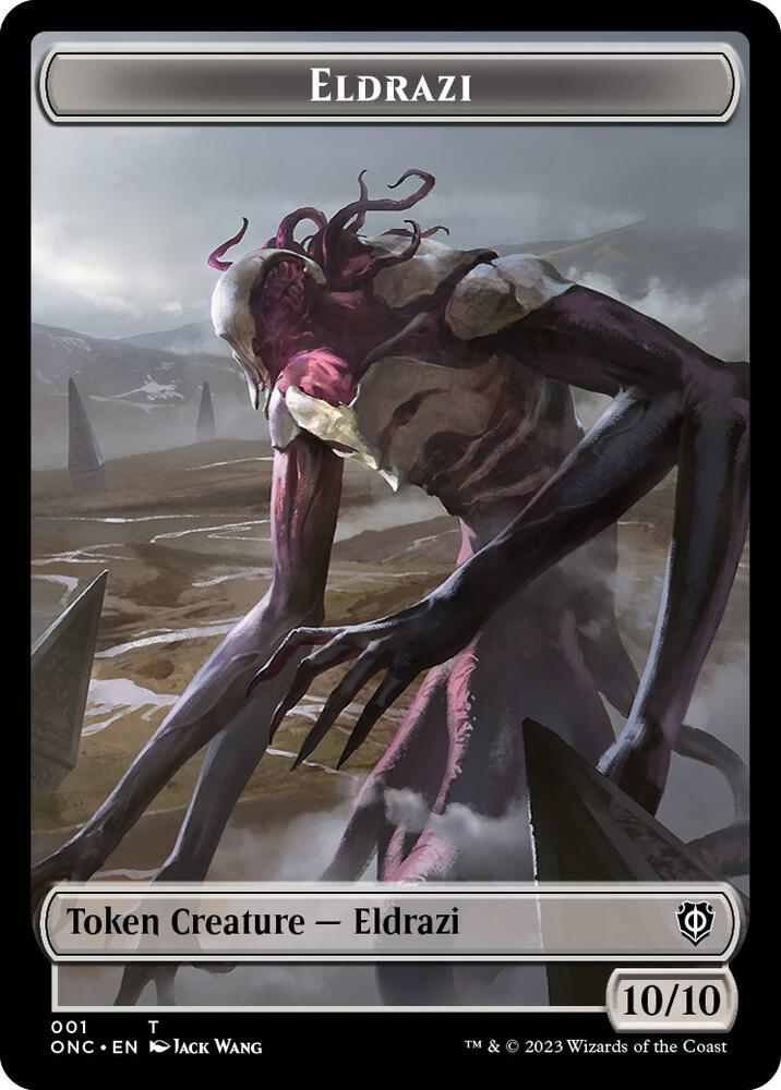 Soldier (017) // Eldrazi Double-Sided Token (Back)