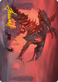 Red Sun's Twilight Art Card (Gold-Stamped Signature)