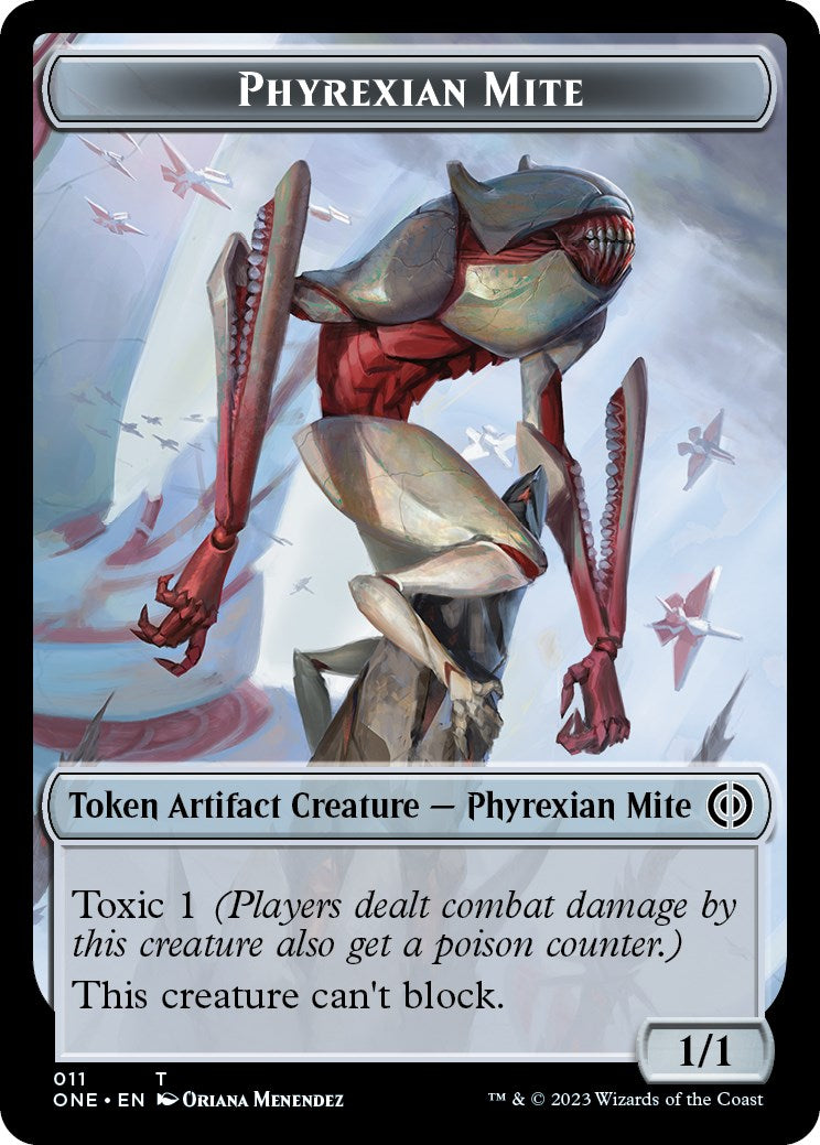 Phyrexian Mite (011) // Phyrexian Goblin Double-Sided Token