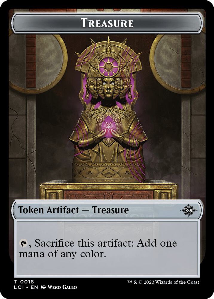 Ragavan // Treasure Double-Sided Token (Back)