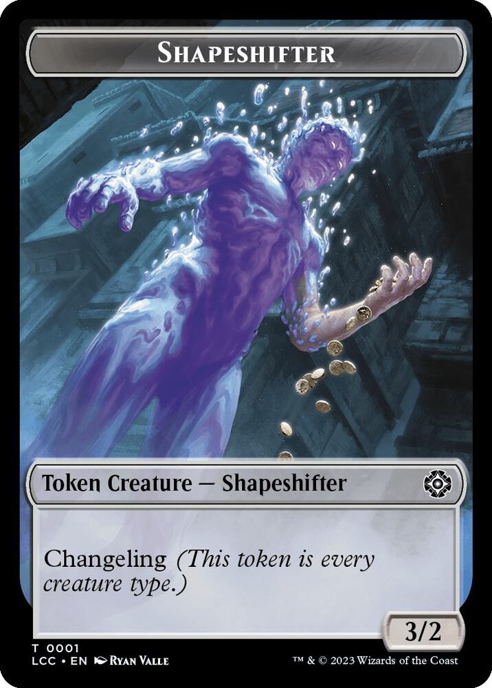Salamander Warrior // Shapeshifter Double-Sided Token (Back)