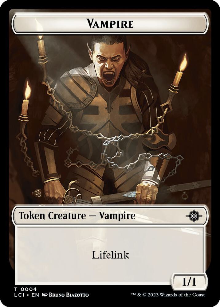 Bat // Vampire (0004) Double-Sided Token (Back)