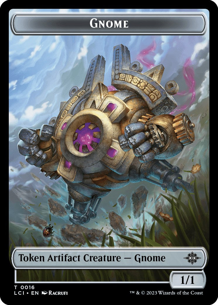 Gnome // Dinosaur (0009) Double-Sided Token