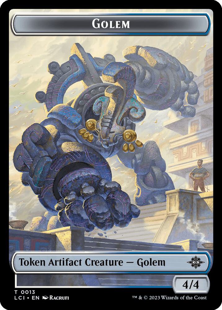 Map // Golem Double-Sided Token (Back)