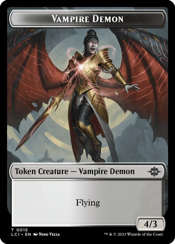 Map // Vampire Demon Double-Sided Token (Back)