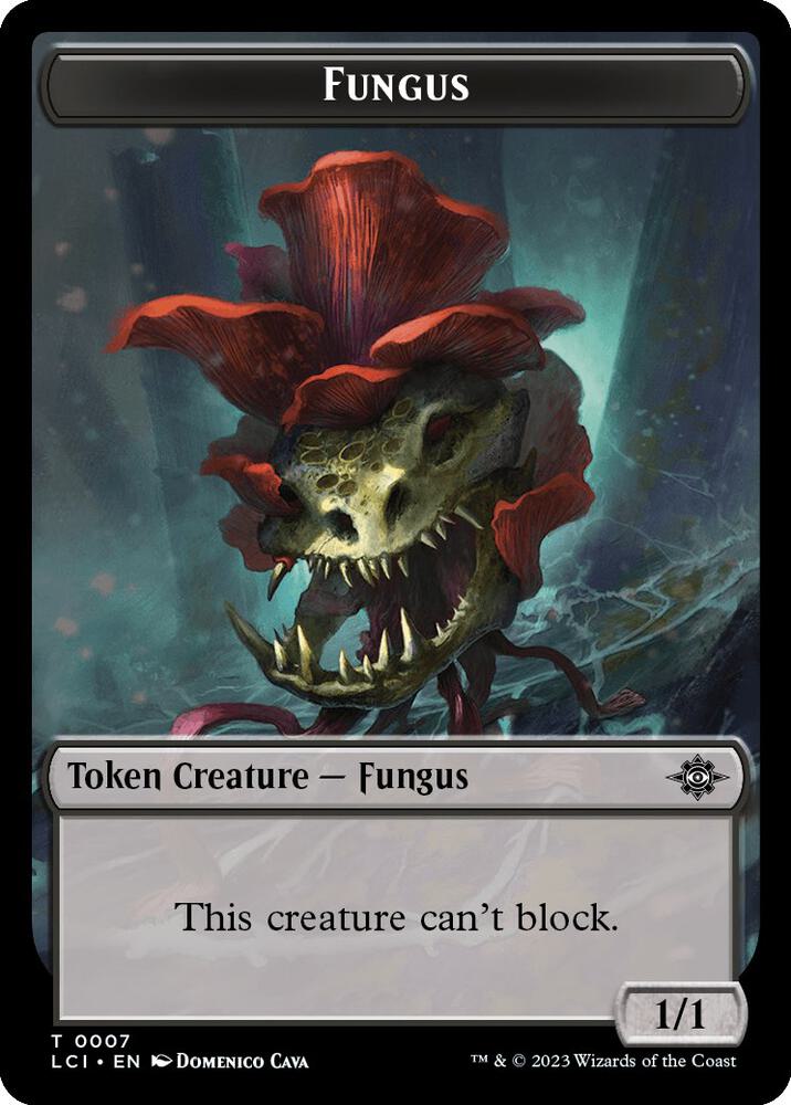 Treasure (0002) // Fungus Double-Sided Token (Back)