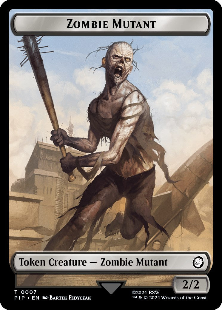 Zombie Mutant // Copy Double-Sided Token