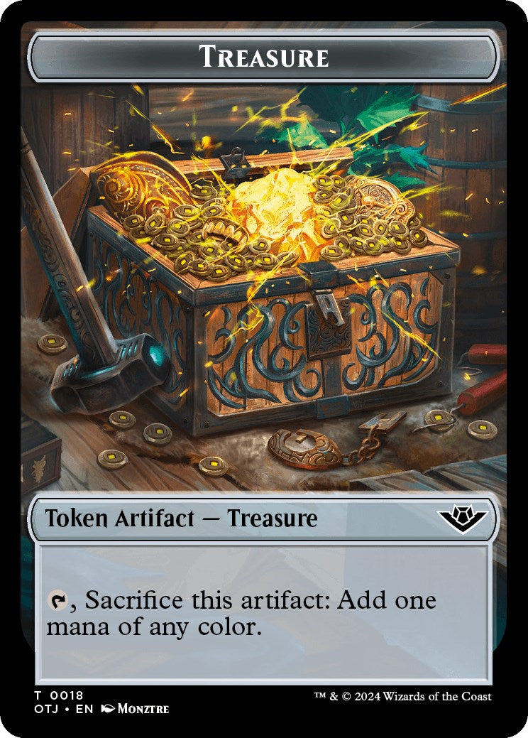 Treasure // Pest Double-Sided Token