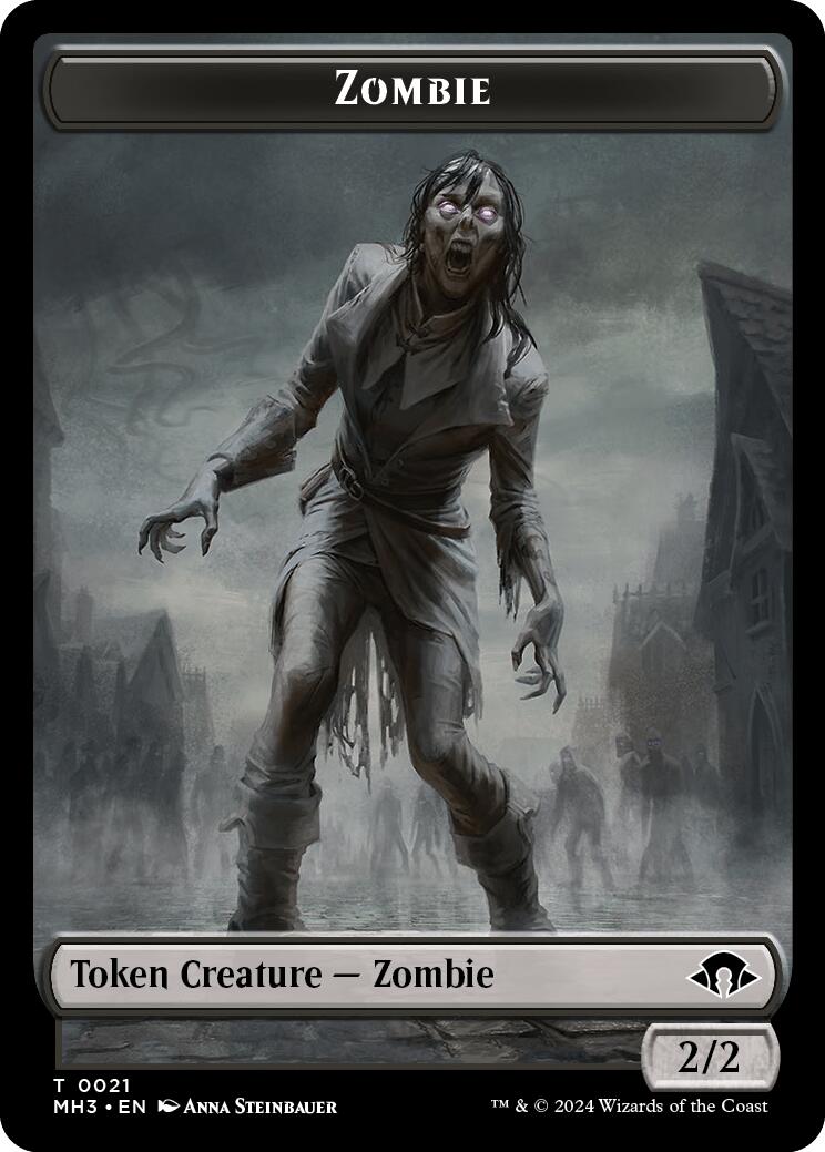 Zombie // Insect (0027) Double-Sided Token