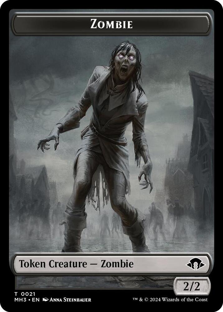 Elephant // Zombie Double-Sided Token (Back)