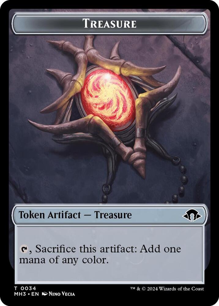 Phyrexian Germ // Treasure Double-Sided Token (Back)
