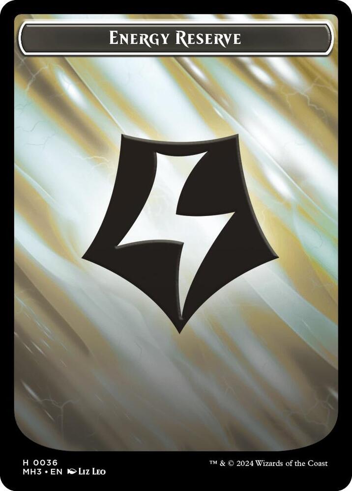 Spirit (0028) // Energy Reserve Double-Sided Token (Back)