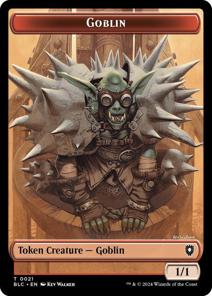 Illusion // Goblin Double-Sided Token (Back)