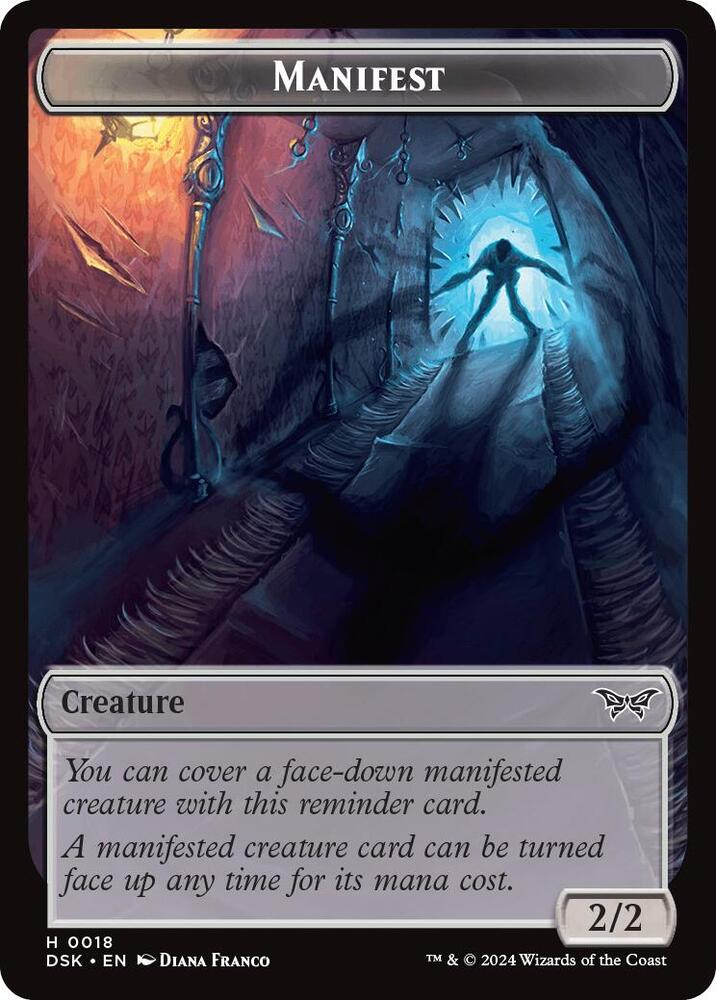 Insect (0010) // Manifest Double-Sided Token (Back)
