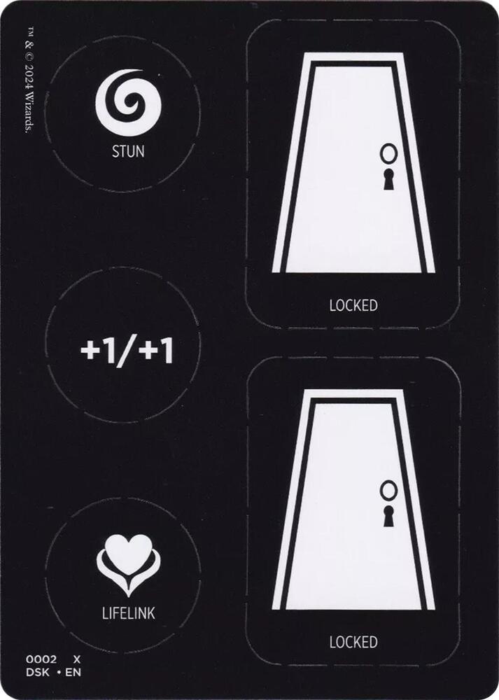 Punch Card Token (1 // 2) (Back)