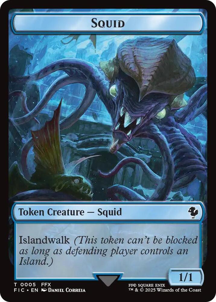 Spirit // Squid Double-Sided Token (Back)