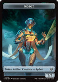 Robot // Drone Double-Sided Token