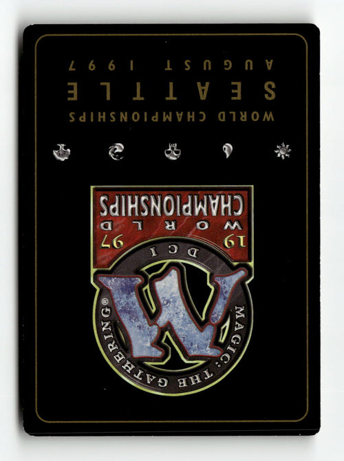 1997 World Championship Advertisement Card (Back)