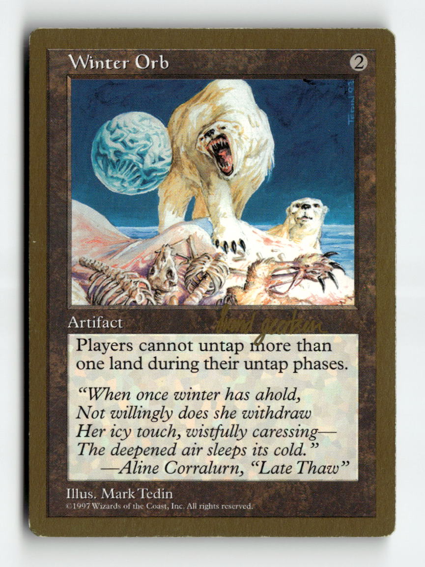 Winter Orb - 1997 Svend Geertsen (5ED) | Moderately Played / English / Normal