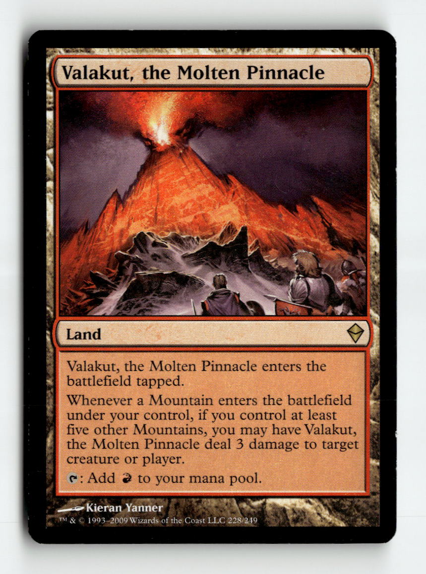 Valakut, the Molten Pinnacle | Moderately Played / English / Normal