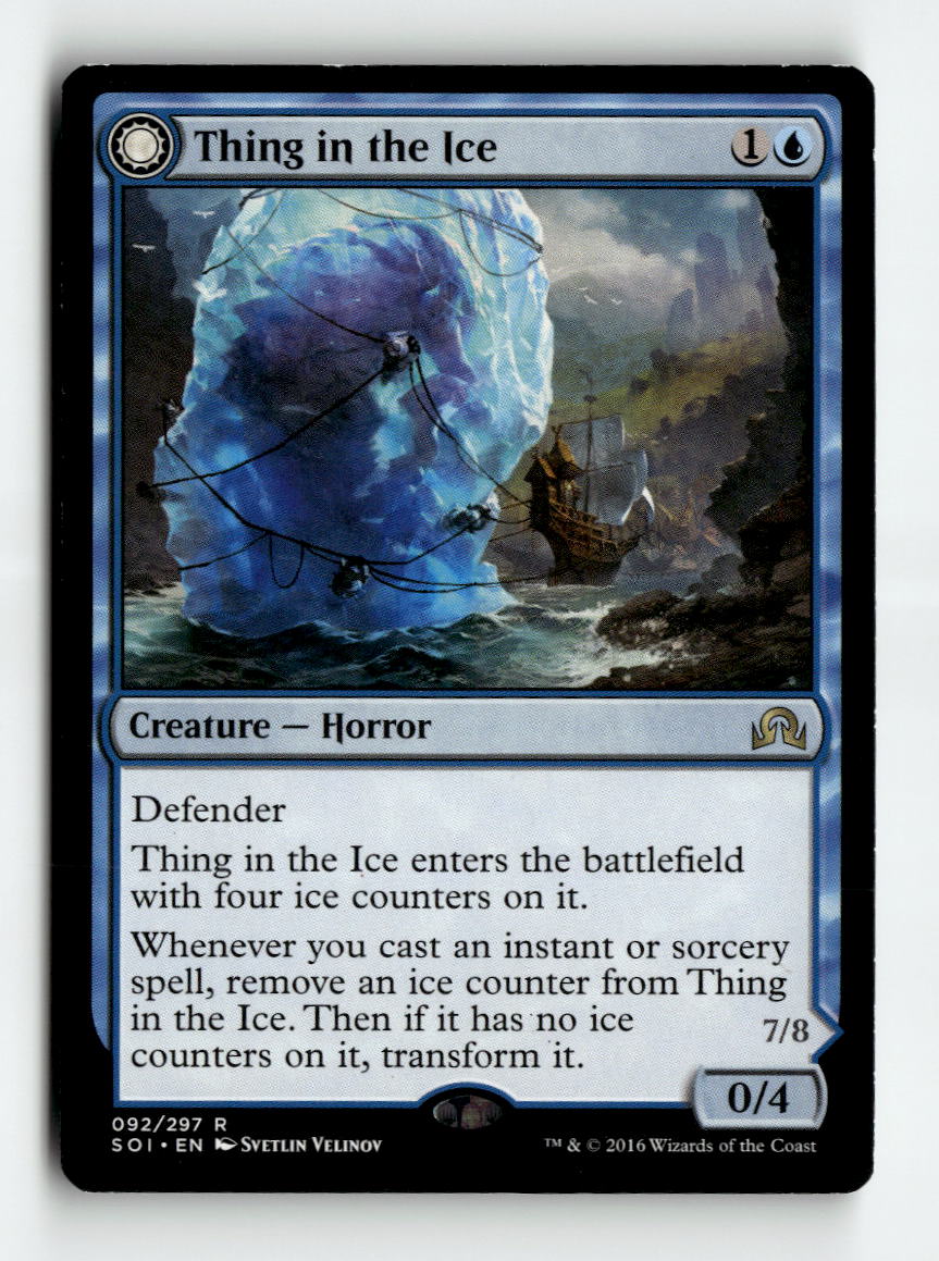 Thing in the Ice | Moderately Played / English / Normal