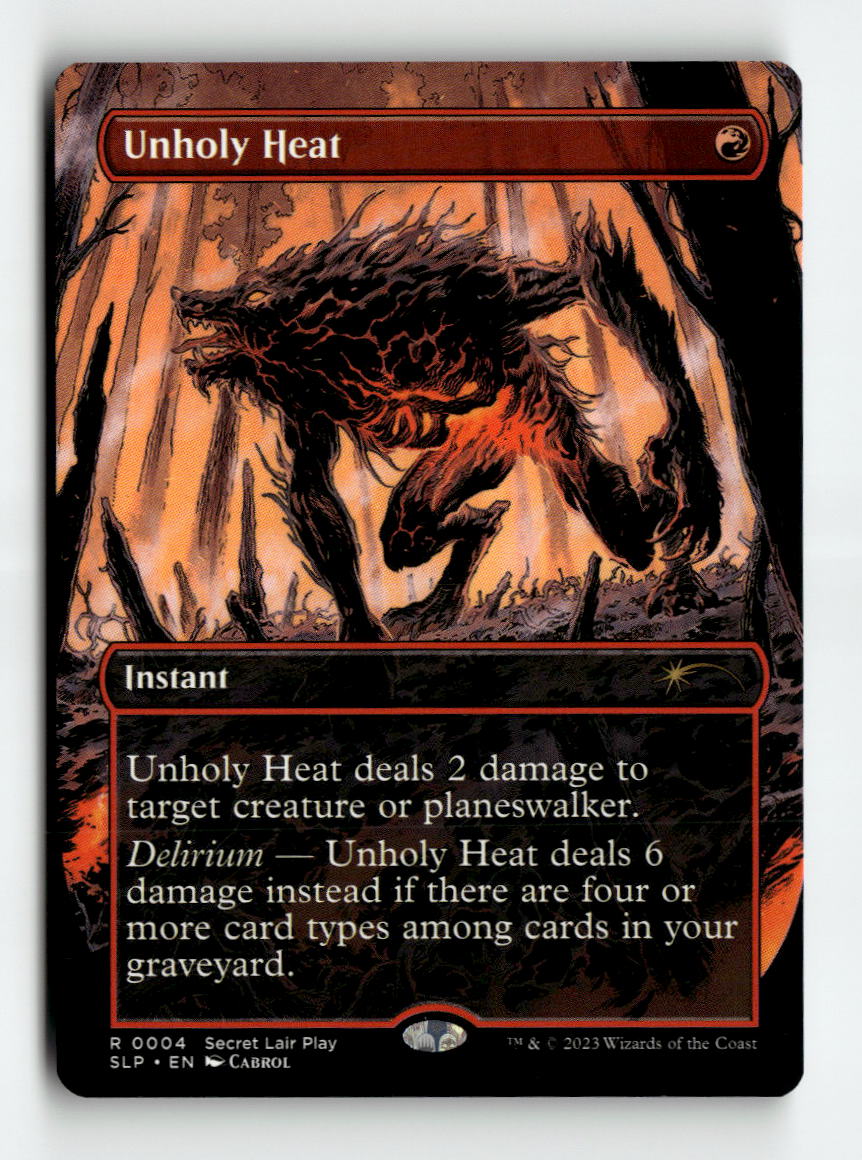 Unholy Heat | Moderately Played / English / Normal